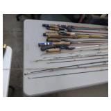 Lot of (20) Vintage Fishing Rods