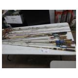 Lot of (20) Vintage Fishing Rods