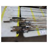 Lot of (20) Vintage Fishing Rods