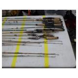 Lot of (20) Vintage Fishing Rods
