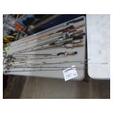 Lot of (20) Fishing Rods
