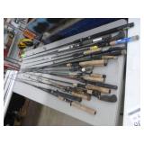 Lot of (40) Fishing Rods (for repair)