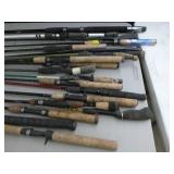 Lot of (40) Fishing Rods (for repair)