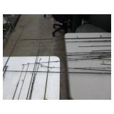 Lot of (40) Fishing Rods (for repair)