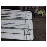 Lot of (40) Fishing Rods (for repair)