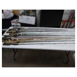 Lot of (40) Fishing Rods (for repair)