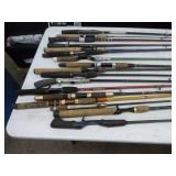 Lot of (40) Fishing Rods (for repair)