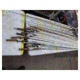 Lot of (20) Vintage Fishing Rods