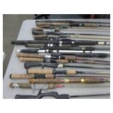 Lot of (40) Fishing Rods (for repair)
