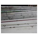 Lot of (40) Fishing Rods (for repair)