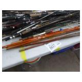 Lot of (40) Fishing Rods (for repair)
