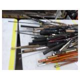 Lot of (40) Fishing Rods (for repair)