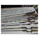 Lot of (20) Fishing Rods