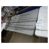 Lot of (40) Fishing Rods (for repair)