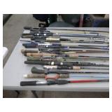 Lot of (40) Fishing Rods (for repair)