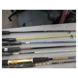 Lot of (40) Fishing Rods (for repair)