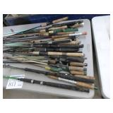 Lot of (50+) Fishing Rods (for repair)