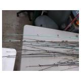Lot of (50+) Fishing Rods (for repair)