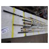 Lot of (11) Fishing Rods