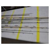 Lot of (11) Fishing Rods