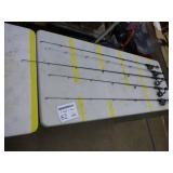 Lot of (5) Fishing Rods with Reels