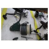 Lot of (10) Vintage Fishing Reels