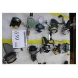 Lot of (10) Vintage Fishing Reels