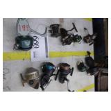 Lot of (10) Vintage Fishing Reels