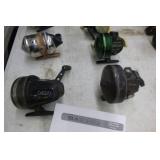 Lot of (9) Vintage Fishing Reels