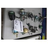 Lot of (10) Vintage Fishing Reels