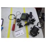 Gaf Hook, Fishing Light, Lowrance X85 Fish Finder