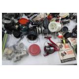 Lot of Fishing Reels (for parts and repair)