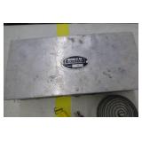 Vintage Umco Metal Tackle Box 11  with Vintage Fishing Tackle