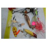 Lot of Vintage Fishing Tackle  - Troll-A-Cast, Northland Fishing Tackle, Various Lures and Tackle