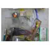 Lot of Fishing Tackle  - Plastic Tackle Organizer
