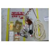 Fishing Tackle  with Bobbers, Rope, Glow Yarn, TerrorEyz, Misc. Tackle