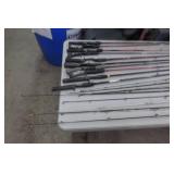 Lot of (20) Fishing Rods