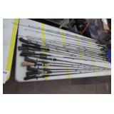 Lot of (20) Fishing Rods