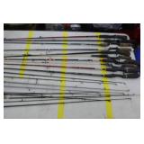 Lot of (20) Fishing Rods