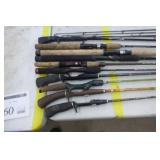 Lot of (20) Fishing Rods