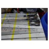 Lot of (20) Fishing Rods