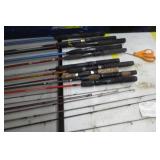 Lot of (20) Fishing Rods