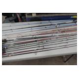 Lot of (20) Fishing Rods
