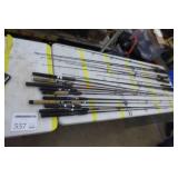Lot of (20) Fishing Rods