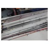 Lot of (20) Fishing Rods