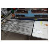 Lot of (40) Fishing Rods (for repair)