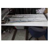 Lot of (40) Fishing Rods (for repair)