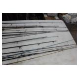 Lot of (40) Fishing Rods (for repair)