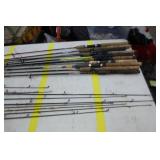 Lot of (20) Fishing Rods