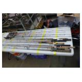 Lot of (20) Fishing Rods